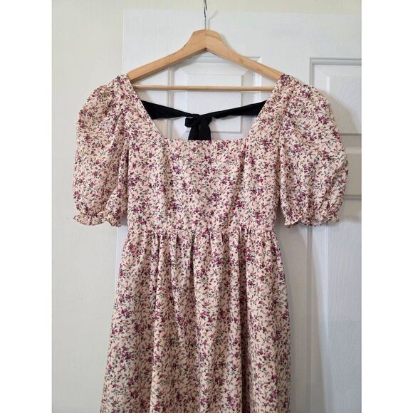 Tuckernuck HYACINTH HOUSE Pink Floral Isla Maxi Dress S NWOT - Picture 4 of 12